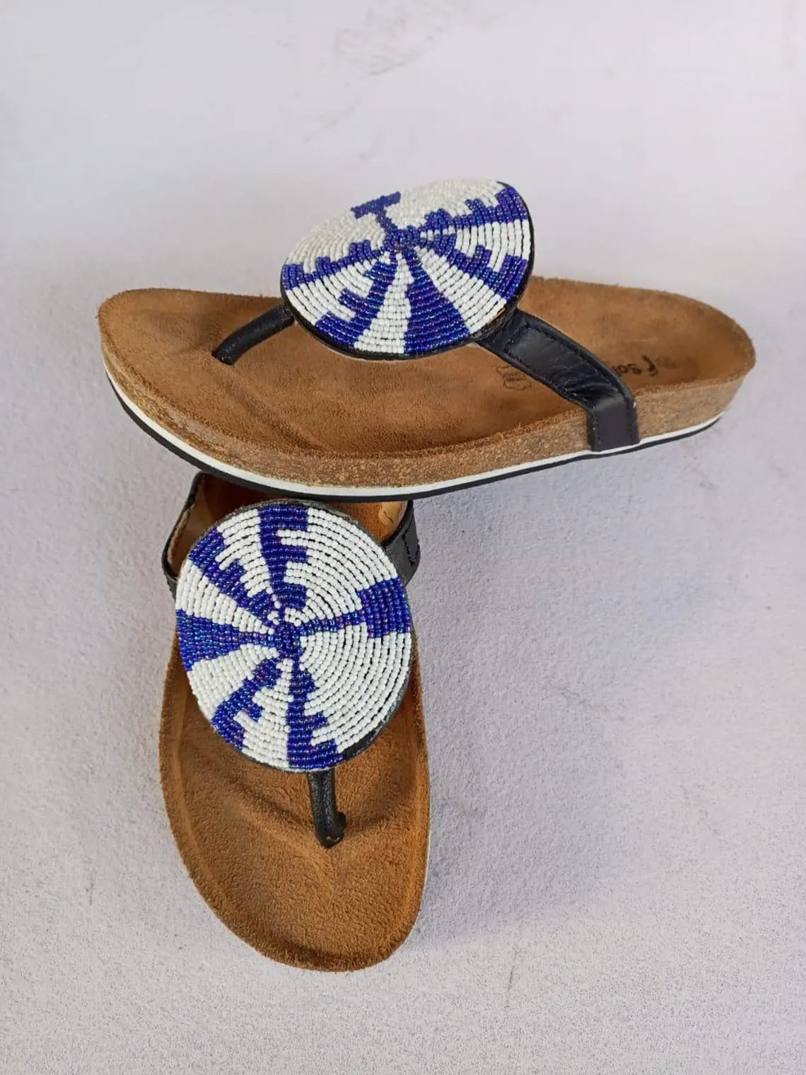 Bold Statement Maasai Sandals