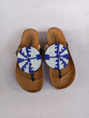 Bold Statement Maasai Sandals