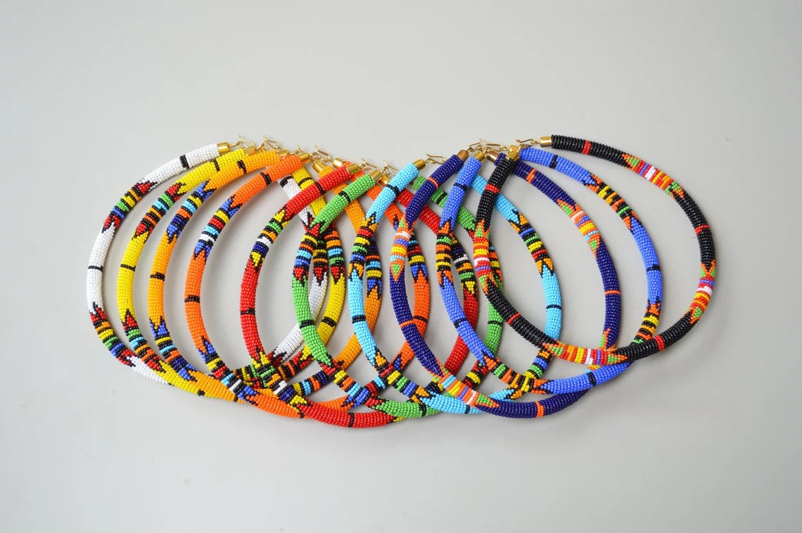 10  Wholesale Maasai Necklaces